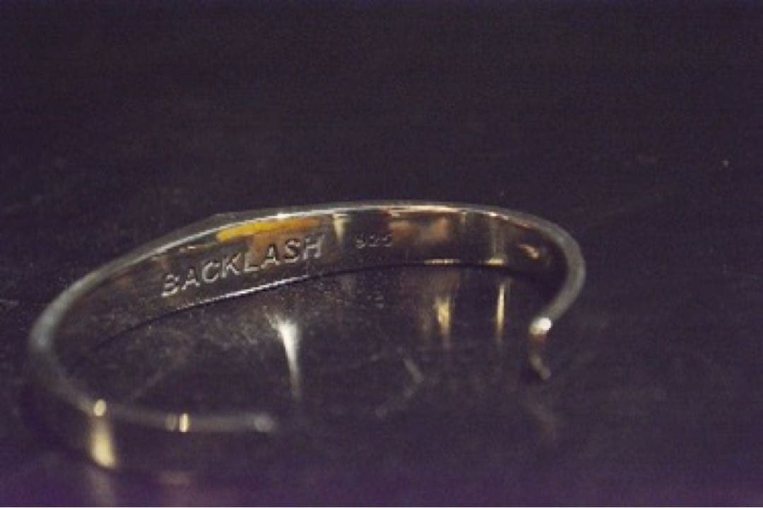 BACKLASH リザードシルバー925バングル イサムカタヤマ
