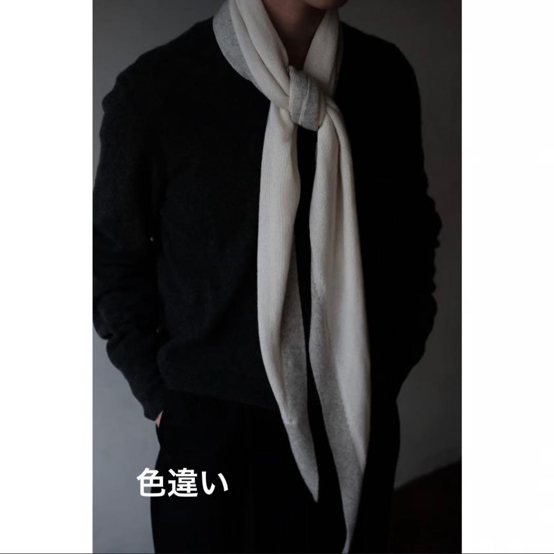 ansnam Stingray Scarf カシミヤ×シルク
