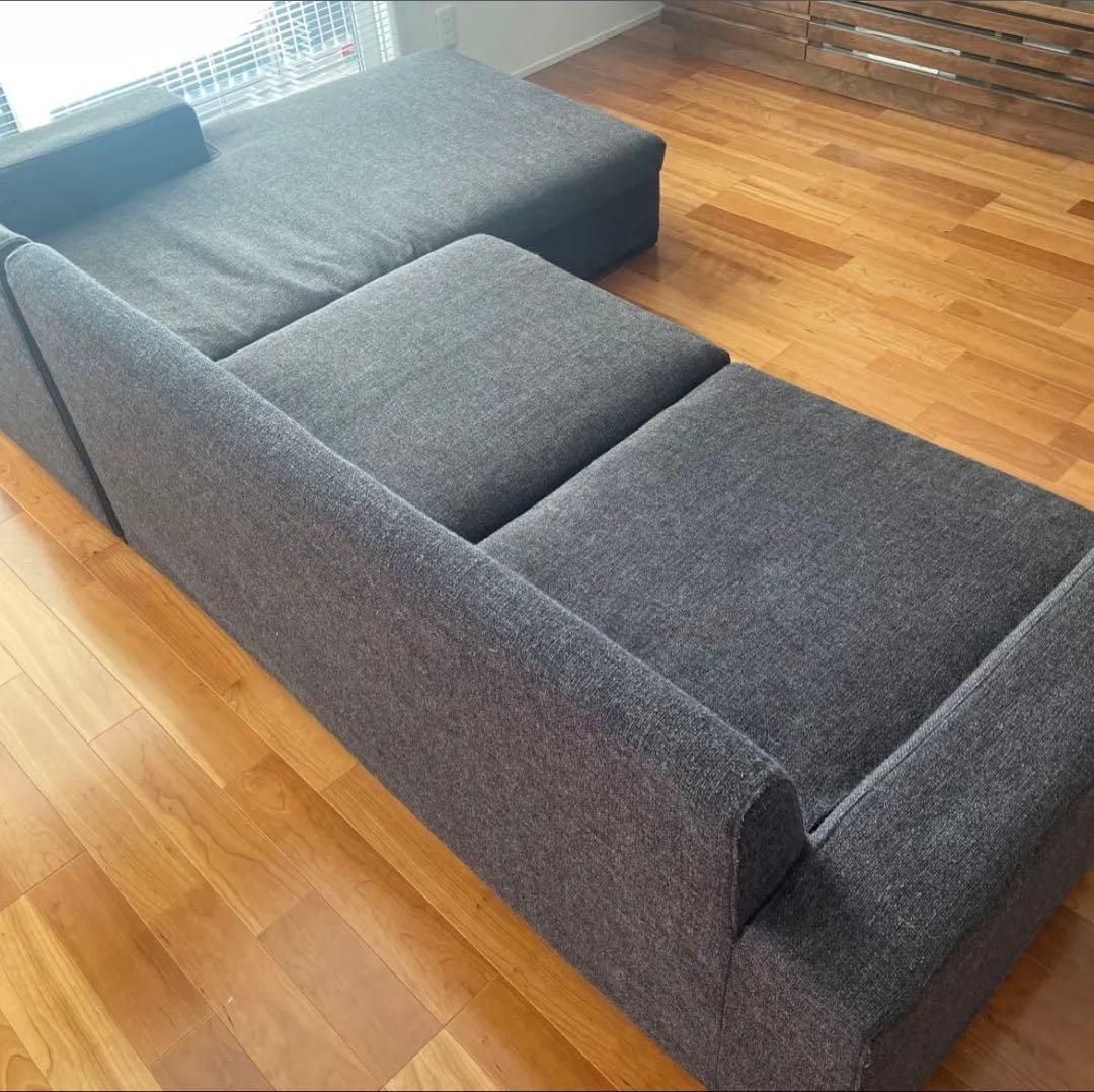 美品　カウチソファ　ソファセット　③ ロータイプ　オットマン　3個全部購入必要