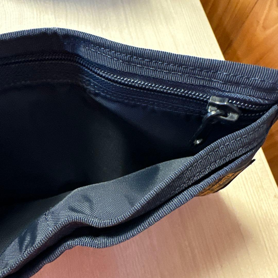 【HARVEST LABEL】三つ折り財布　ネイビー