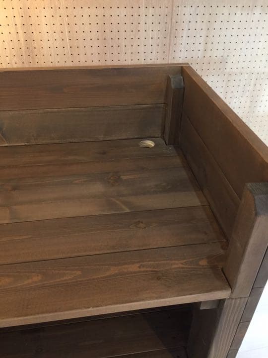 ⚠️即購入不可お値下げ不可⚠️ウッドカウンター　店舗受付用