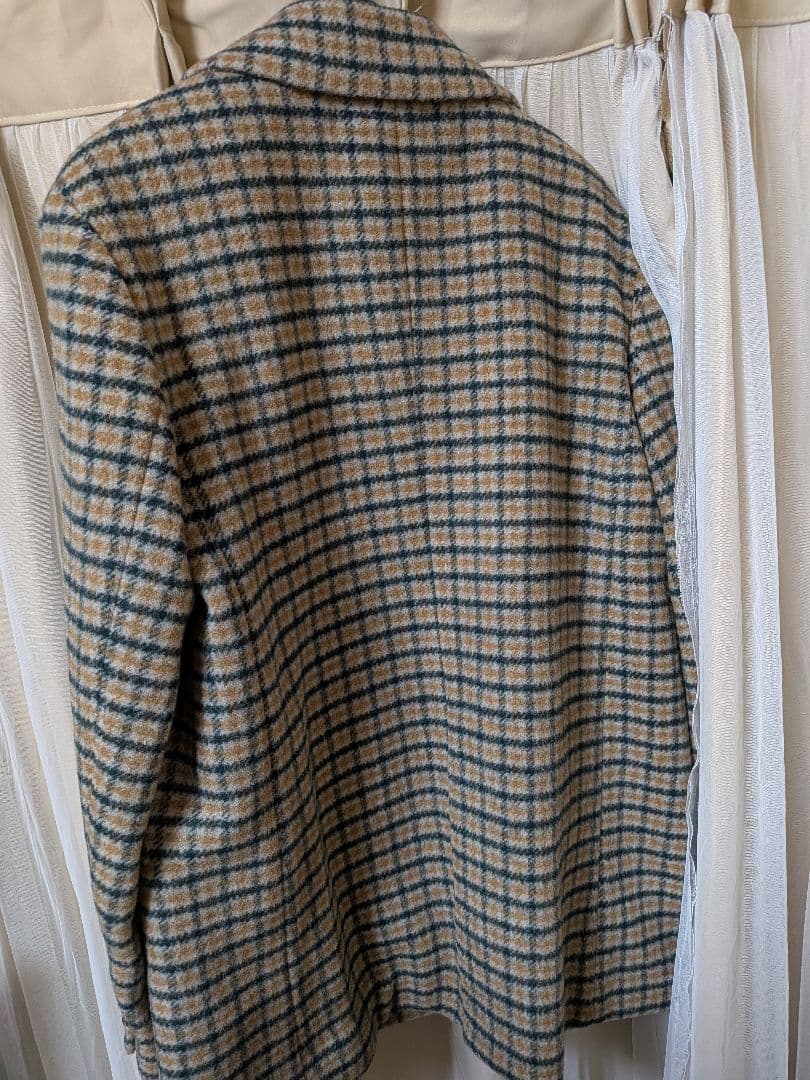 Ameri Vintage チェック柄ダブルブレストジャケット