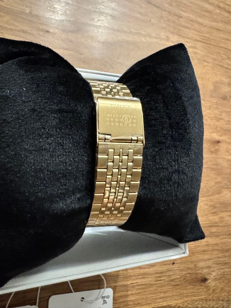 MM6 ×TIMEX ゴールド コラボ腕時計 ブレスレットのみ