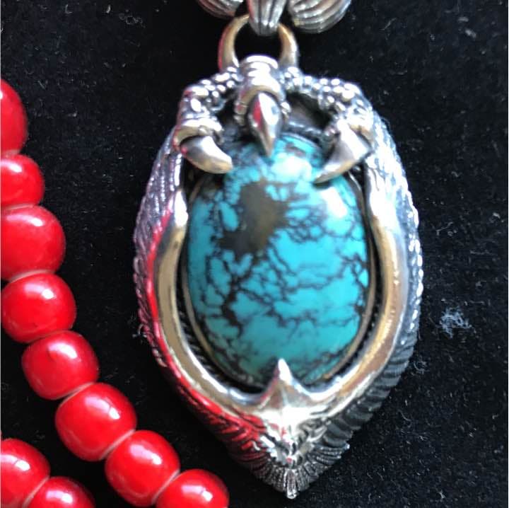 ＳＡＡＤワイルドシリーズターコイズネックレス