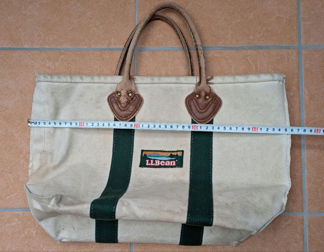 【期間限定最終値下げ】レザーハンドル エルエルビーントートバッグ