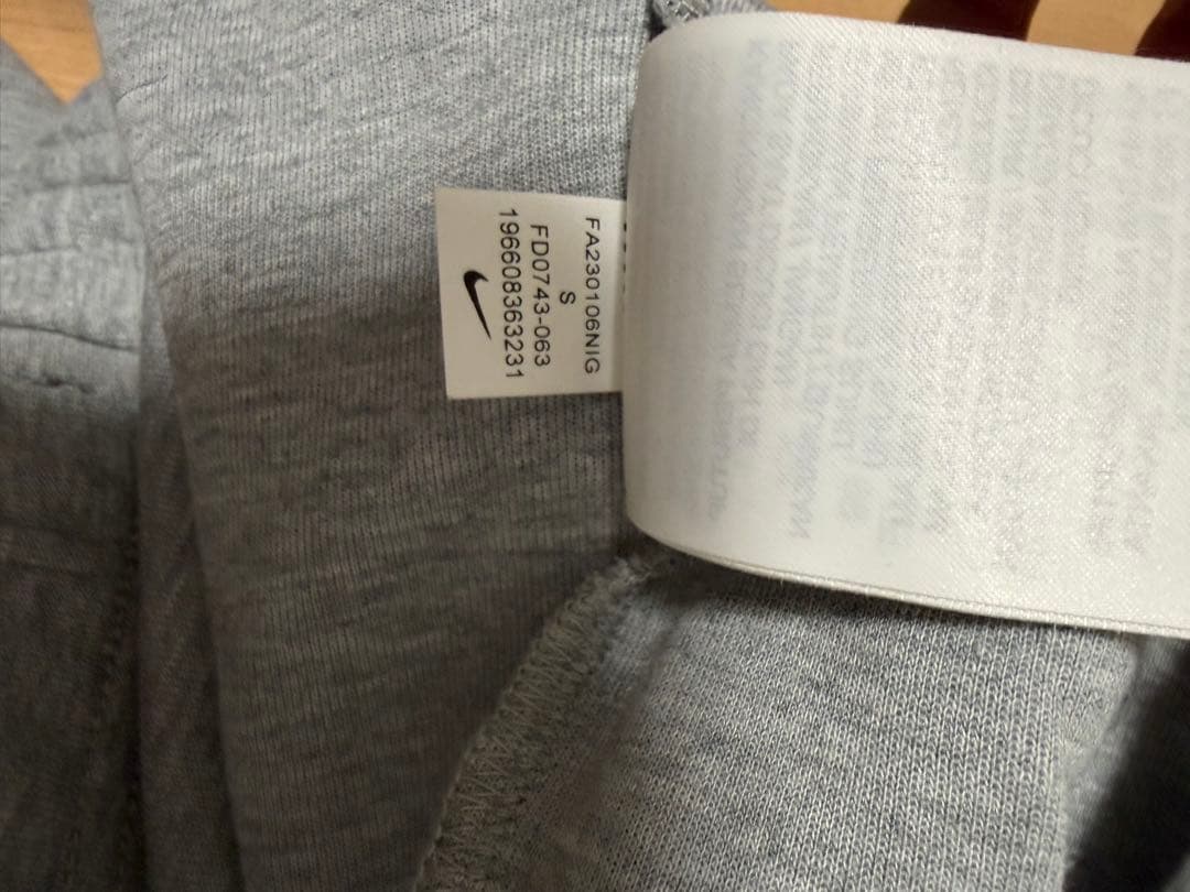 NIKE テックフリース OG 10周年復刻 Sサイズ 上下 セット グレー