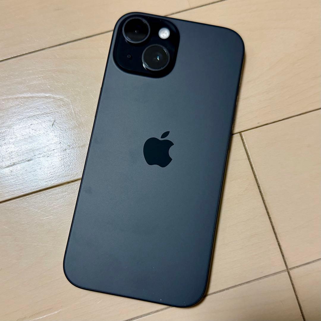 【新品・値下げ交渉不可】iPhone15 128GB ブラック 本体