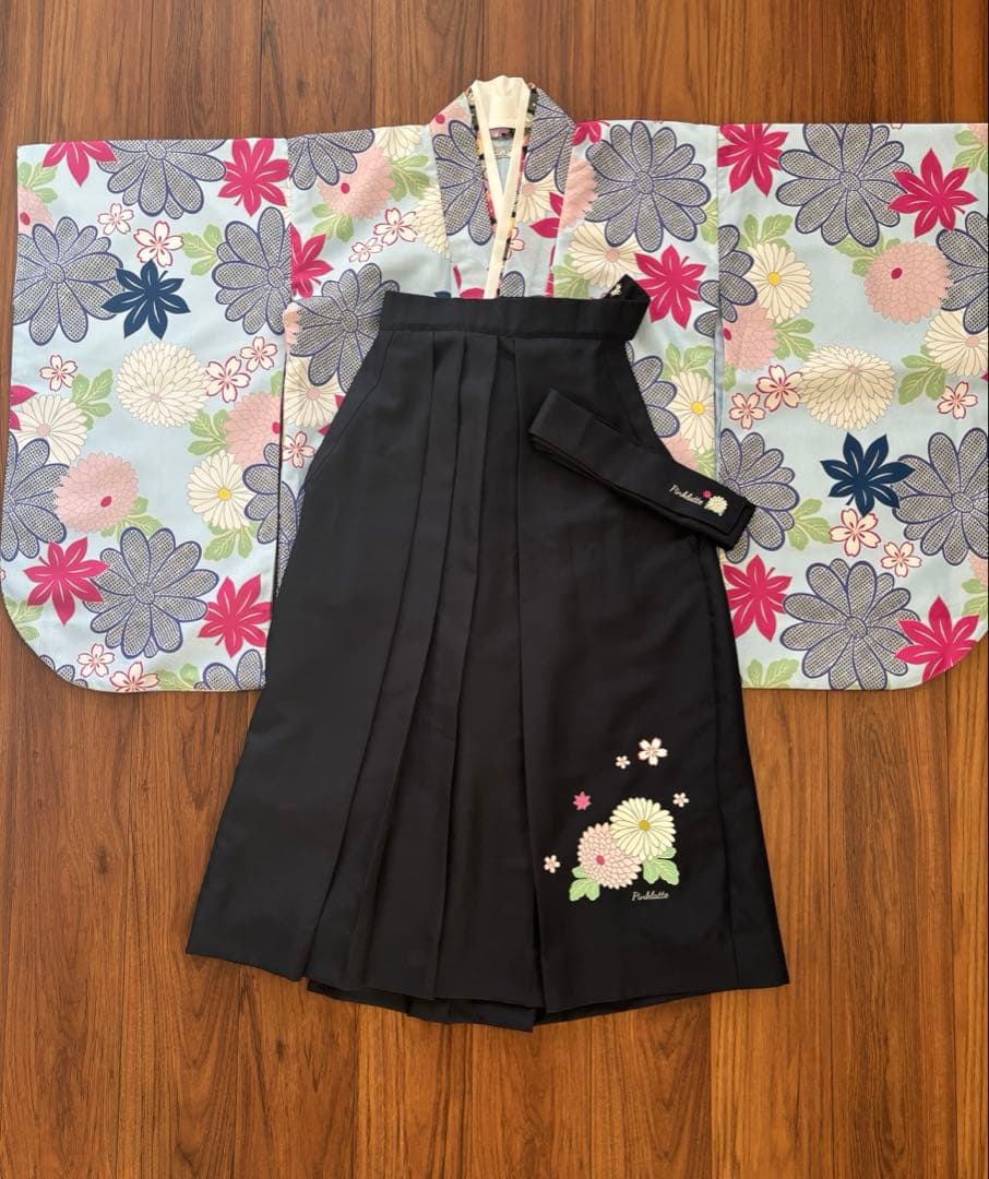 ピンクラテ　袴セット　卒服　S 160cm