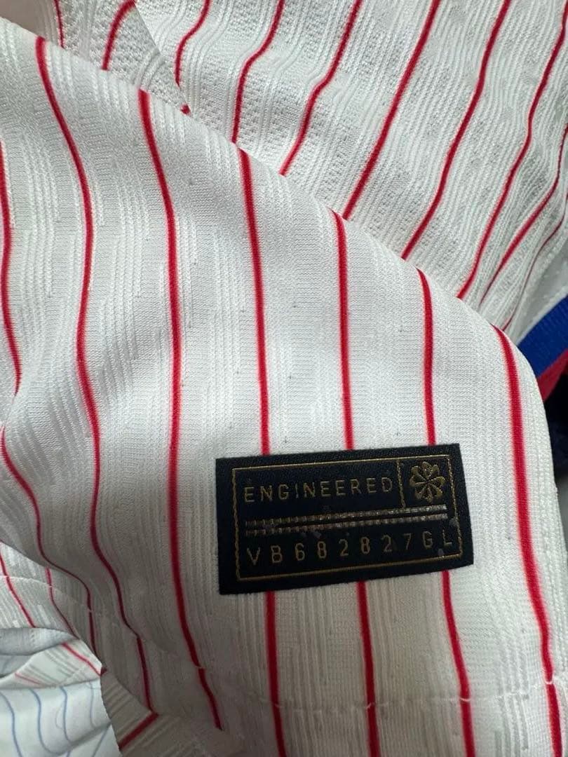 【正規品】フランス代表 オーセンティック アウェイ ユニフォームＬ新品