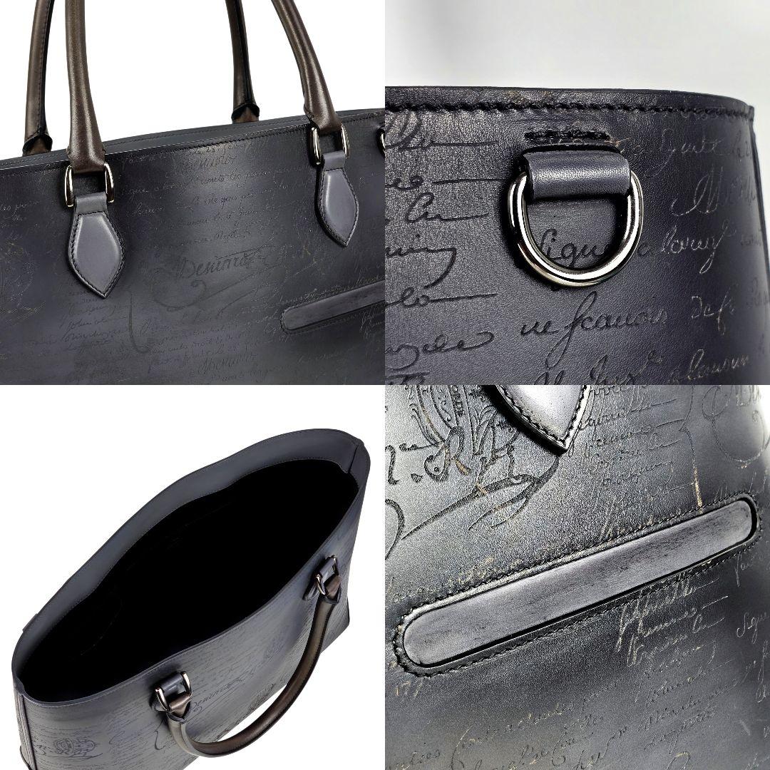 美品 ベルルッティ BERLUTI カリグラフィ トゥジュール トートバッグ