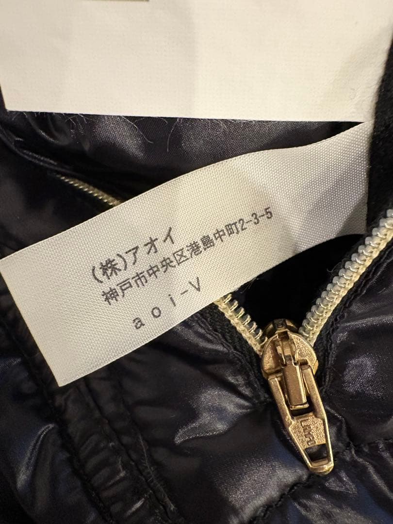 Hernoヘルノ ダウンベスト フード付黒 サイズ40