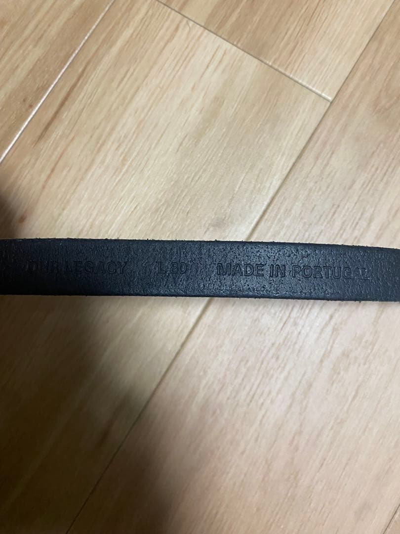 OUR LEGACY (アワーレガシー) 2CM BELTレザー ベルト
