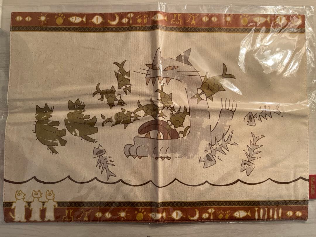 猫の恩返し ルナルド・ムーンの壁画ランチョンマット