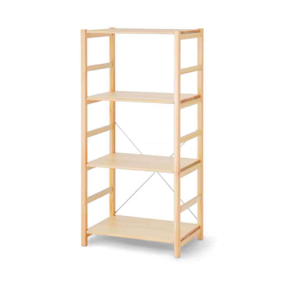 無印良品 パイン材ユニットシェルフ 中 幅58cm 奥行39.5cm