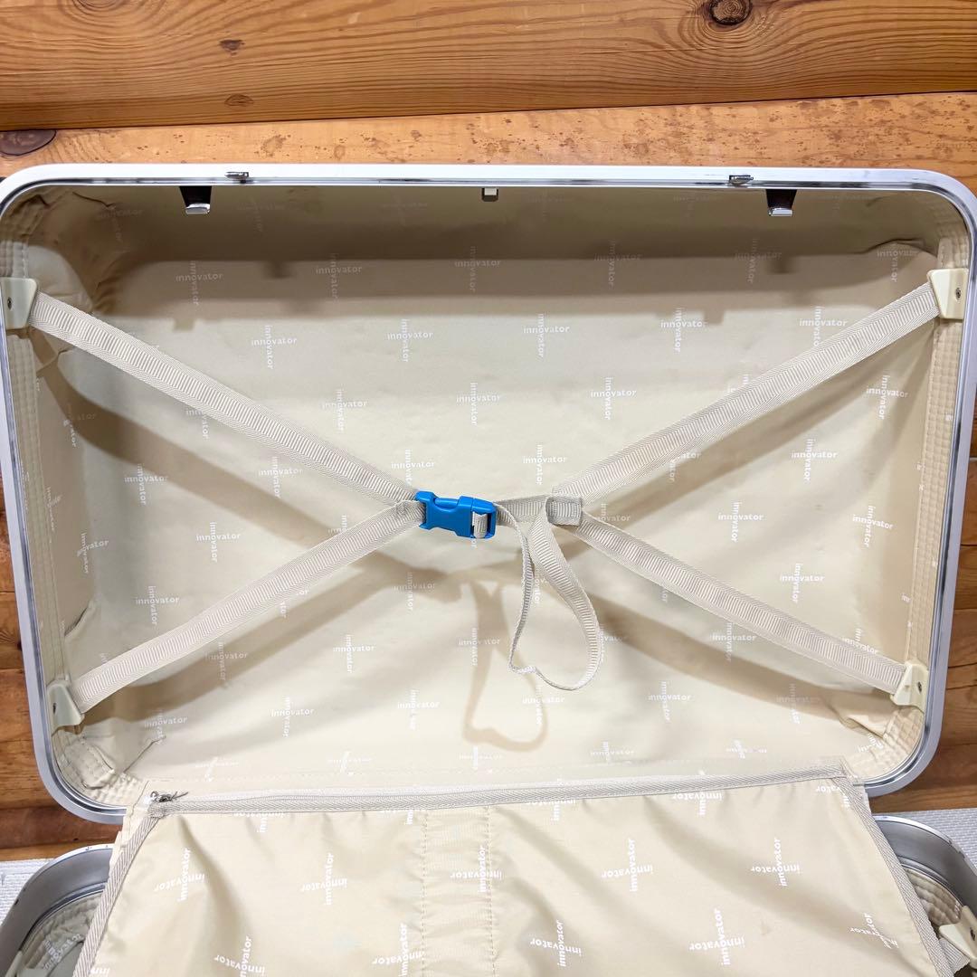 innovator イノベーター スーツケース 90L シルバー TASロック