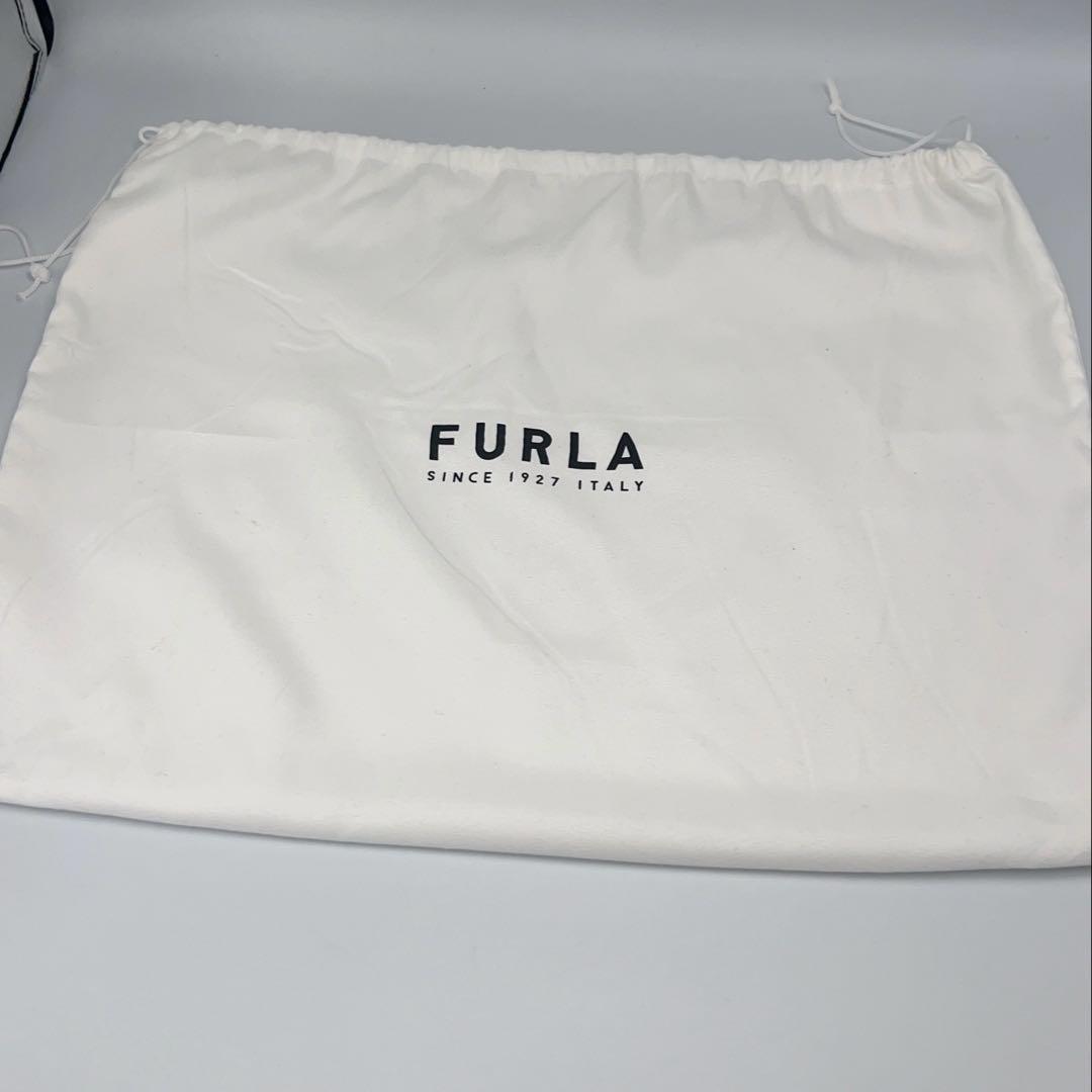 極美品✨FURLA フルラ　ソフィア トートバッグMサイズ レザー　アイボリー