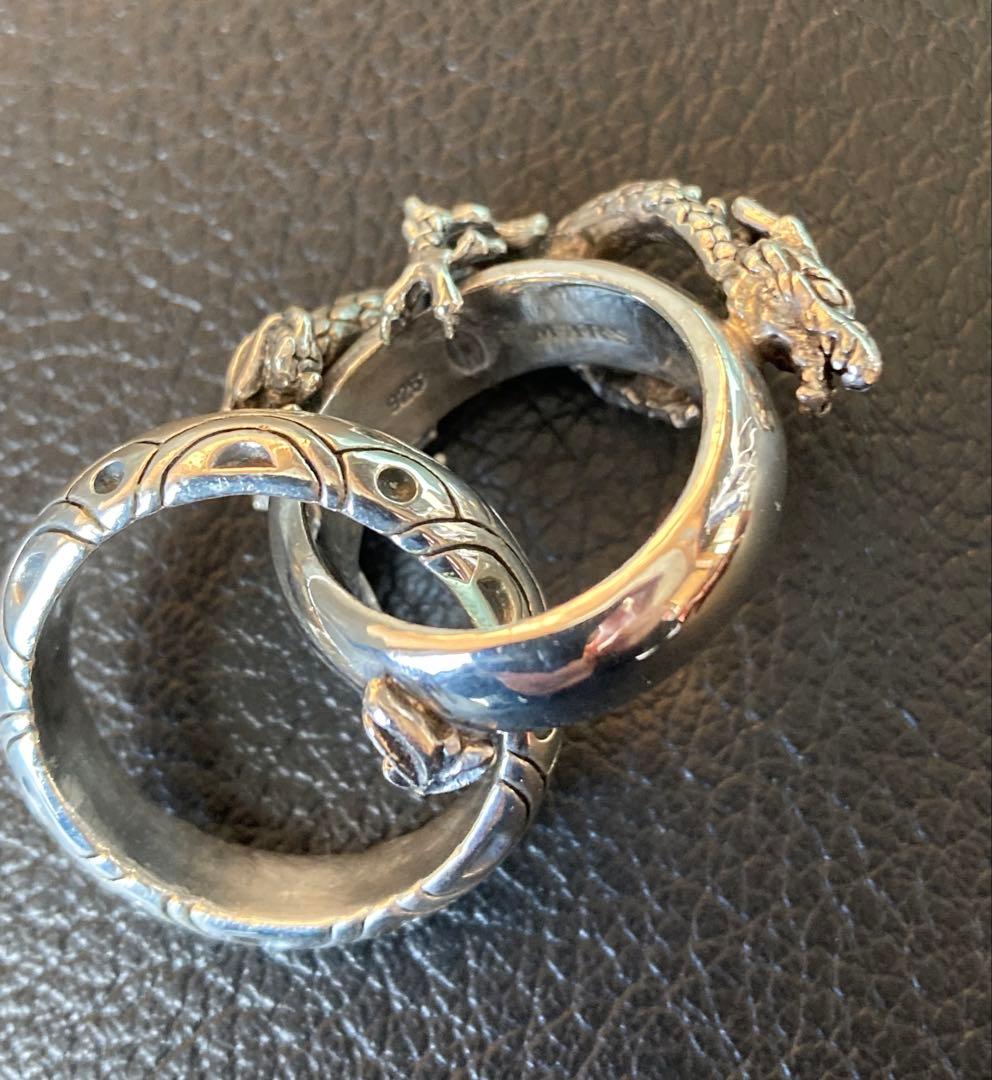 MARS ドラゴンリングペンダント ネックレス シルバー925 マーズ 龍