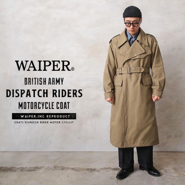 【極上】WAIPER.inc イギリス軍 モーターサイクルジャケット　38