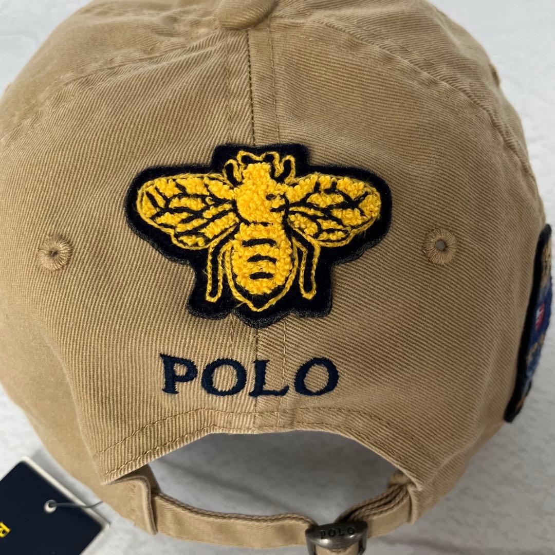 ✨新品タグ付✨ポロ ラルフローレン キャップ ベージュ カスタムオーダー品 帽子