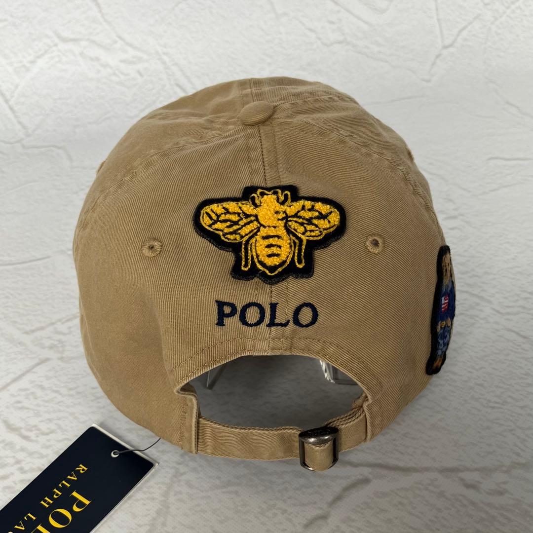 ✨新品タグ付✨ポロ ラルフローレン キャップ ベージュ カスタムオーダー品 帽子