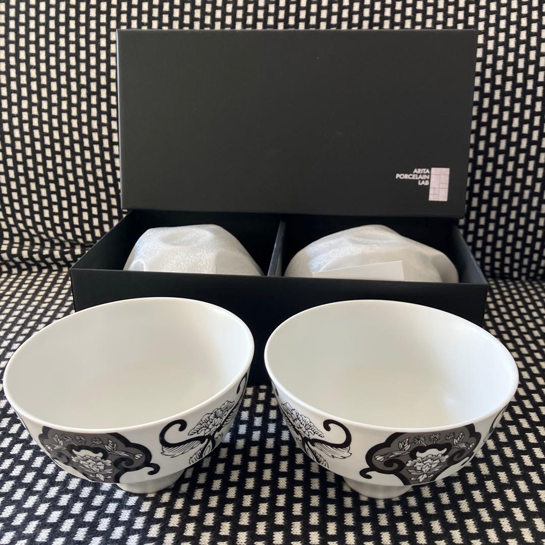 アリタポーセリンラボ　ジャパンスノー　お茶碗