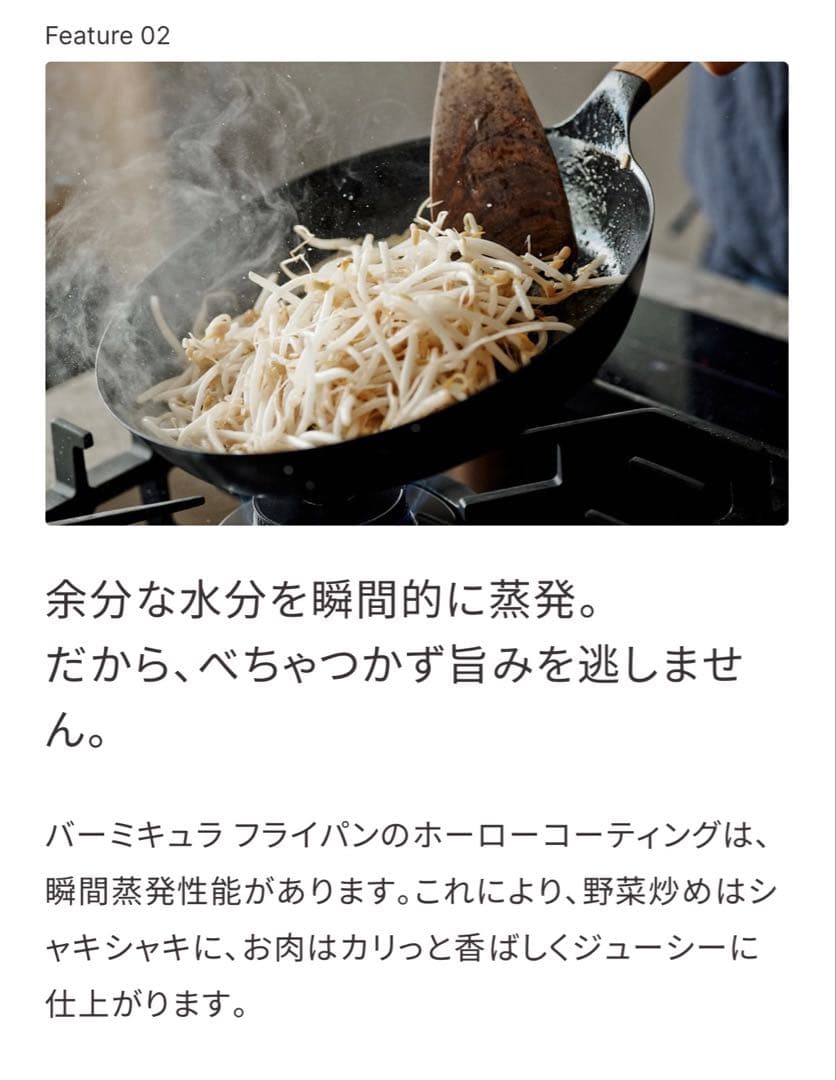 VERMICULARバーミキュラフライパン＆リッド24cm深型26cmセット