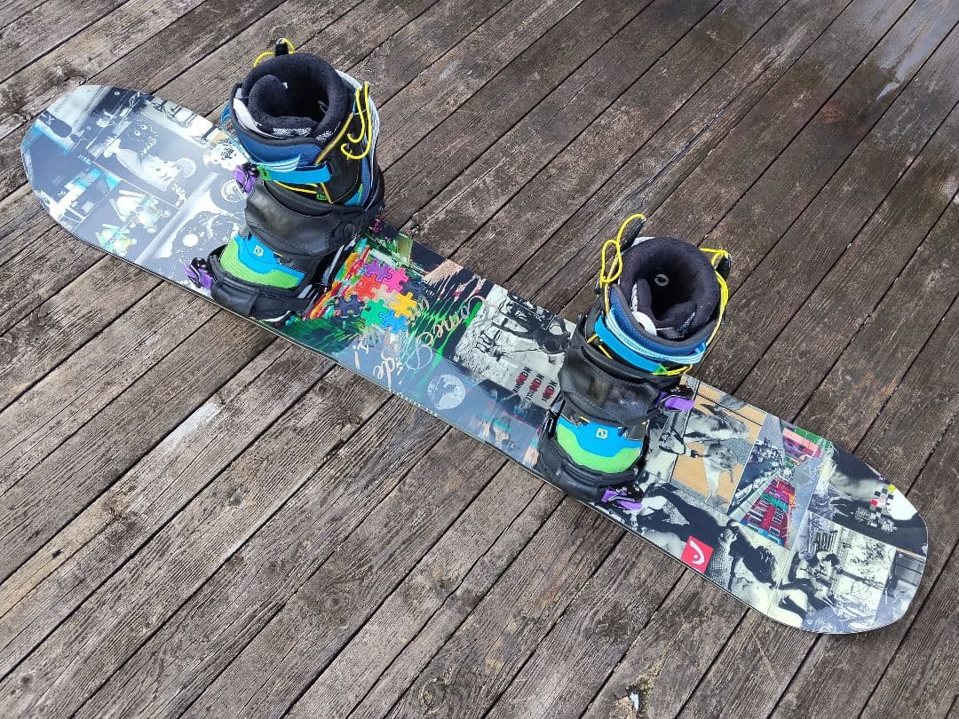 難有 スノーボード 3点セット ヘッド HAED 142 ブーツ ID 25.5