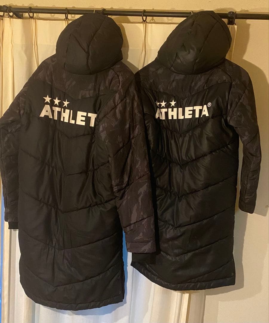 ATHLETA アスレタ ベンチコート キッズ140 大人M サッカー 防寒