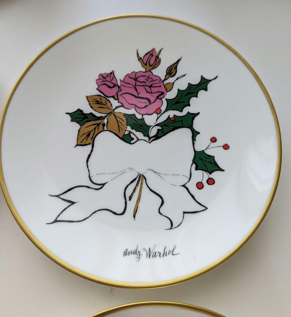 ティファニー プレート アンディ・ウォーホル クリスマス