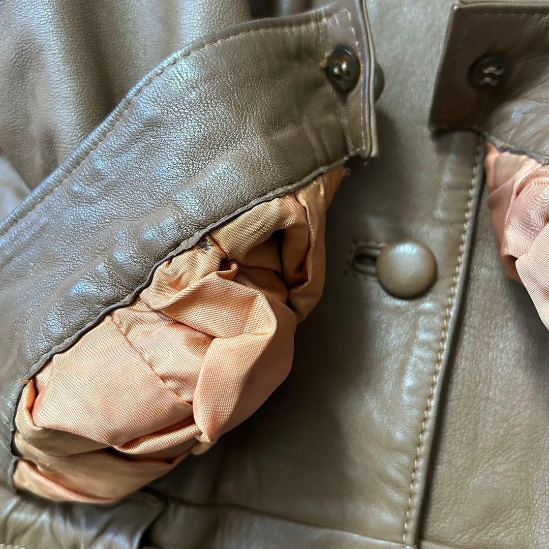 vintage 希少 CAVALLI 本革 レザー ジャケット コート ベルト