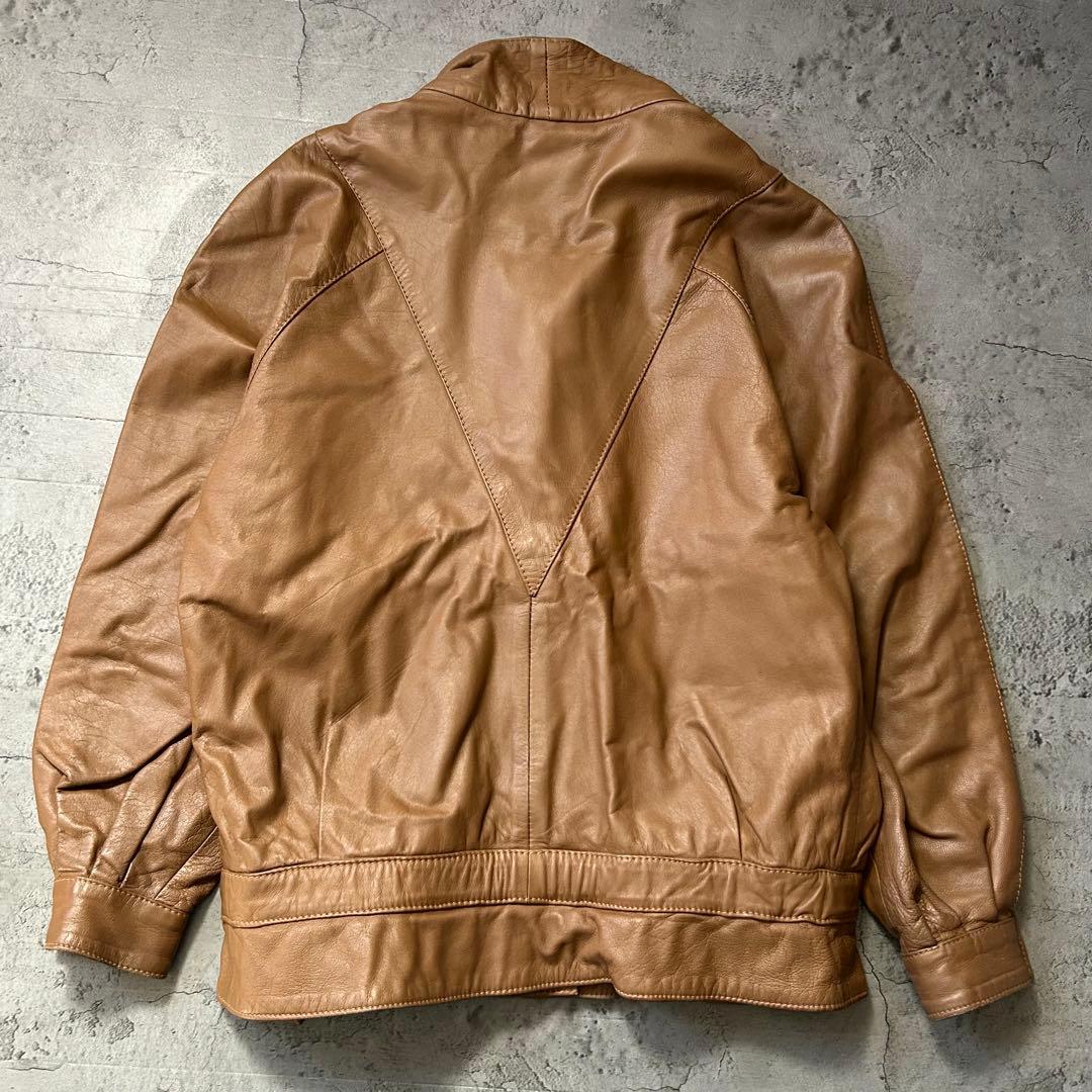 vintage 希少 CAVALLI 本革 レザー ジャケット コート ベルト