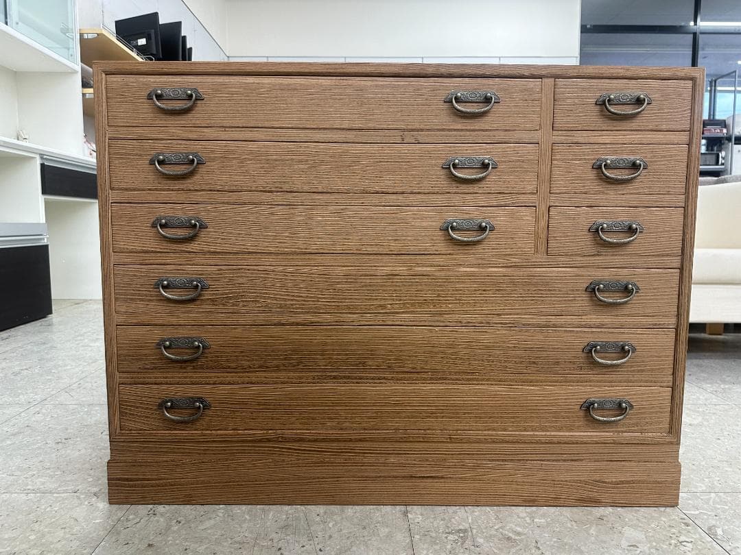 加茂桐箪笥 桐たんす ベージュ