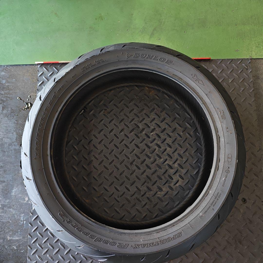 新品　ダンロップ　ロードスポーツ2　180/55-17