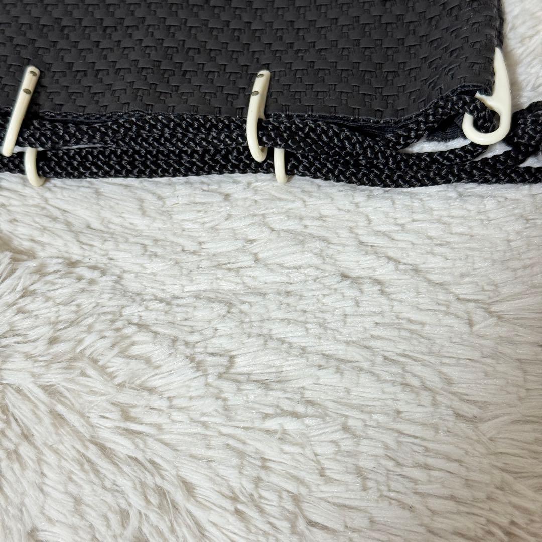 未使用・超希少✨順理庵　螺鈿合切袋　レザー　西陣織　牛革織　ブラック　公式完売品