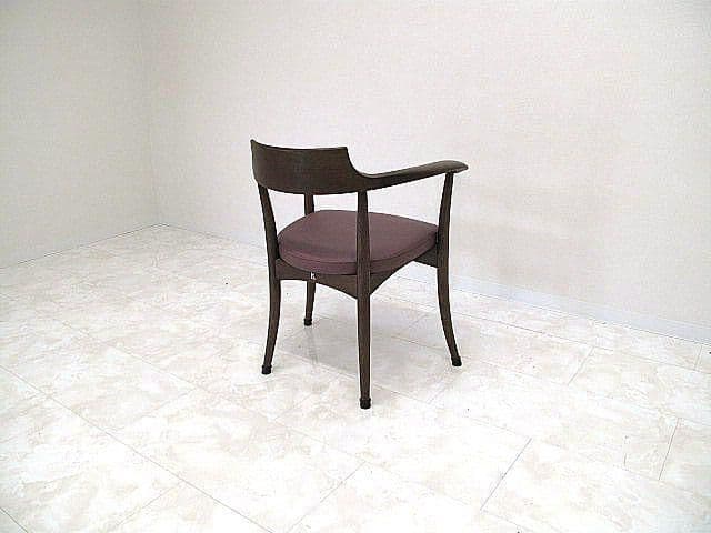 展示品　HIDA　飛騨産業 キツツキ クレセント　アームチェア　佐々木敏光