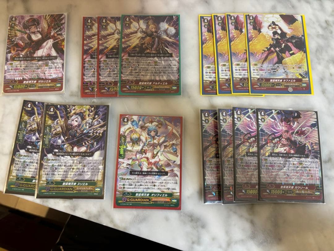 ヴァンガード 引退品 700枚ほど デッキ12組 2重スリーブ