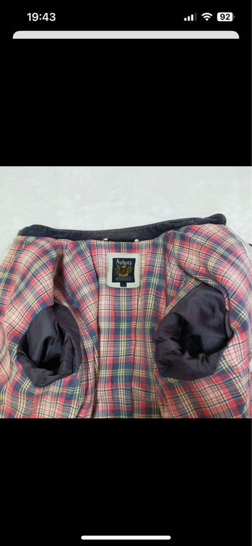 SCHOTT　ショット　L　クラッシックレーサー　シングルライダースジャケット