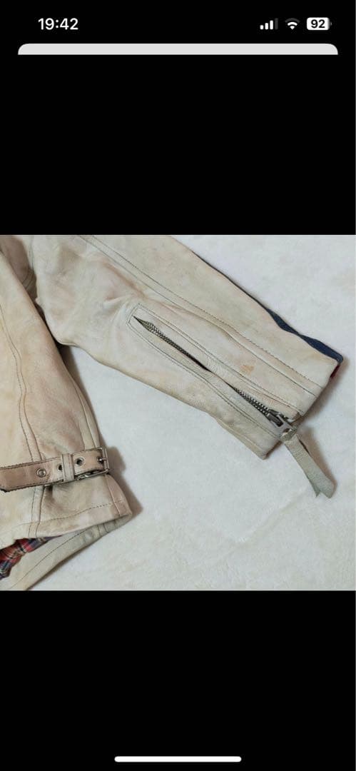 SCHOTT　ショット　L　クラッシックレーサー　シングルライダースジャケット