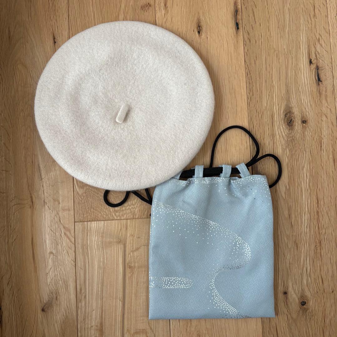 utataneひよこ商店　七五三 3歳　着物　被布小物セット