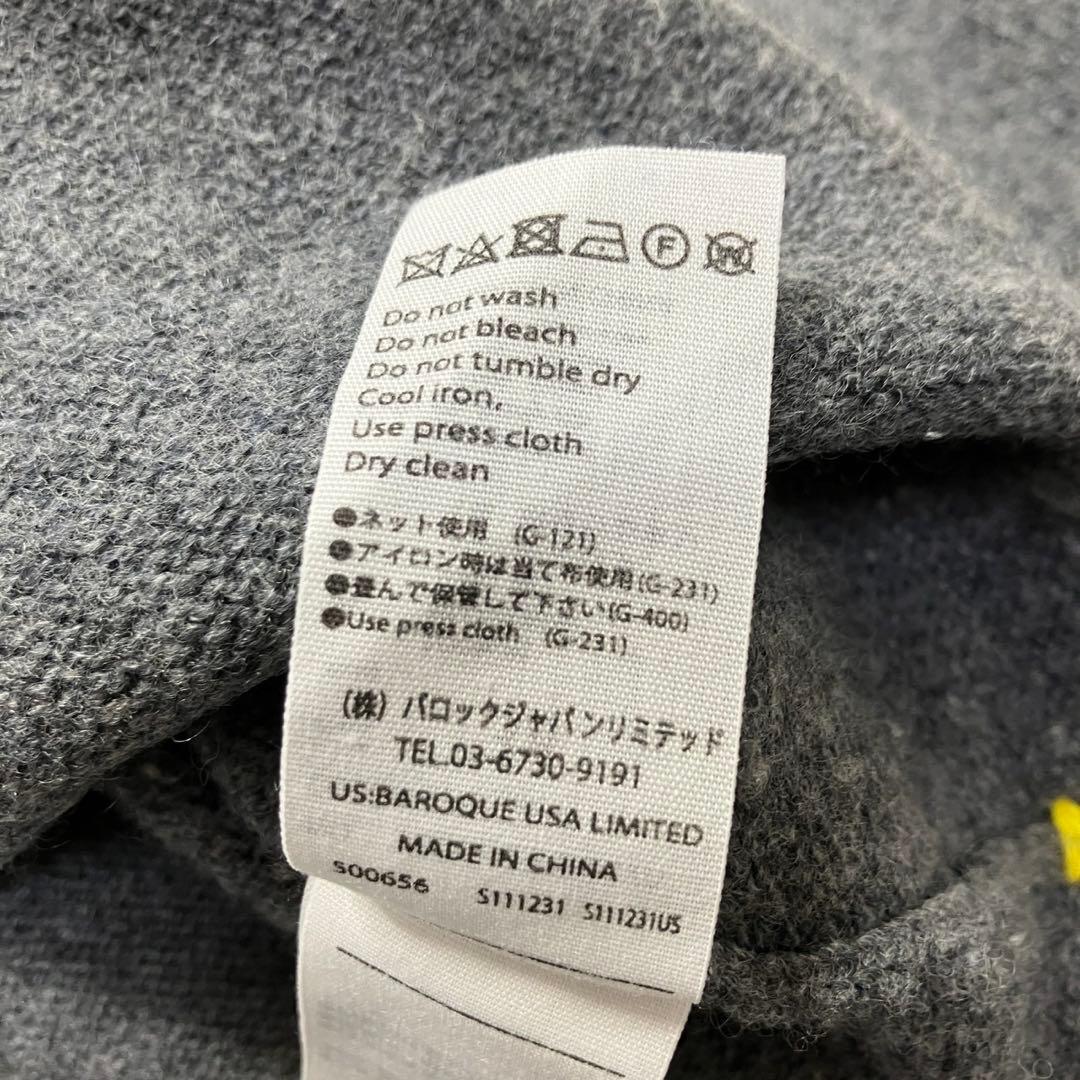 23AW✨ エンフォルド ルーズボックスプルオバーニット　サイドスリット　グレー