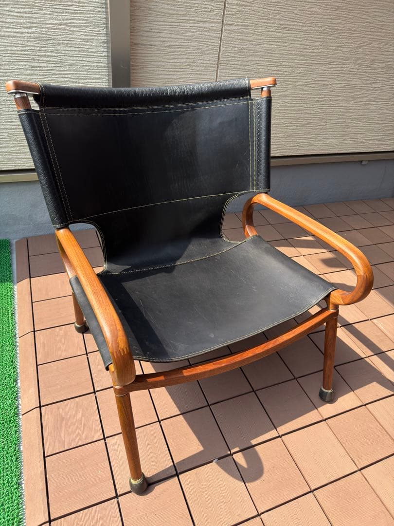 【本革仕様】ikikiグランドチェア　ウォルナット
