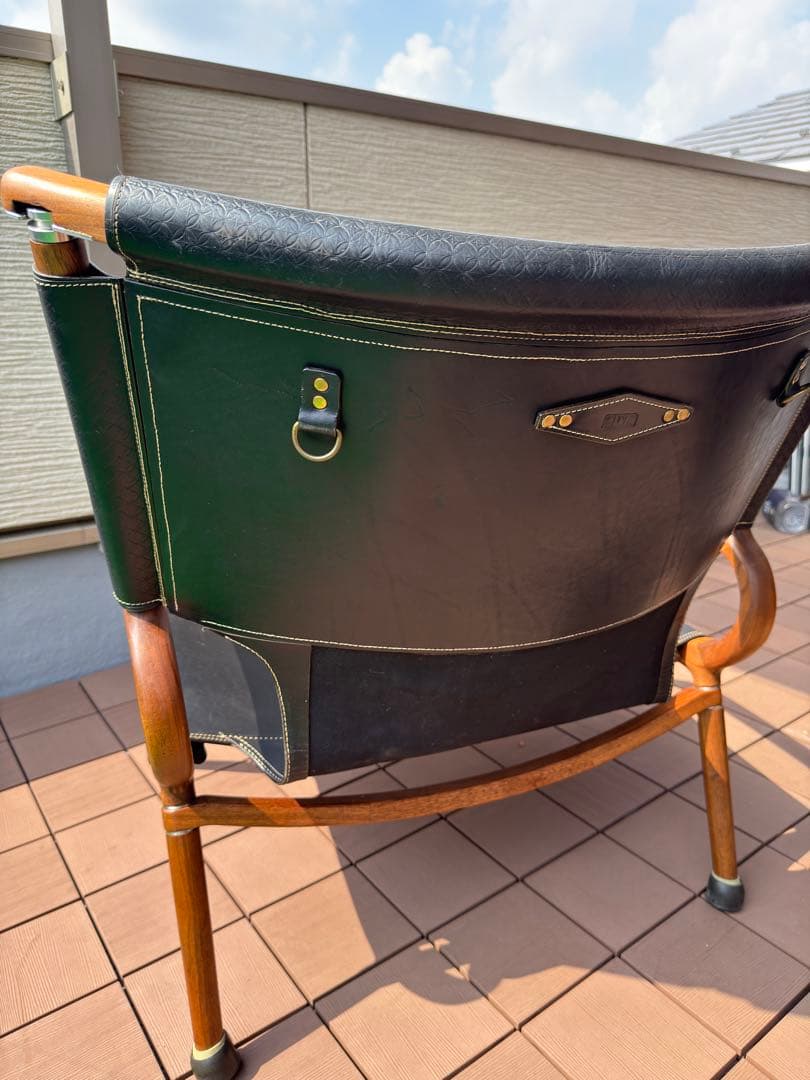 【本革仕様】ikikiグランドチェア　ウォルナット