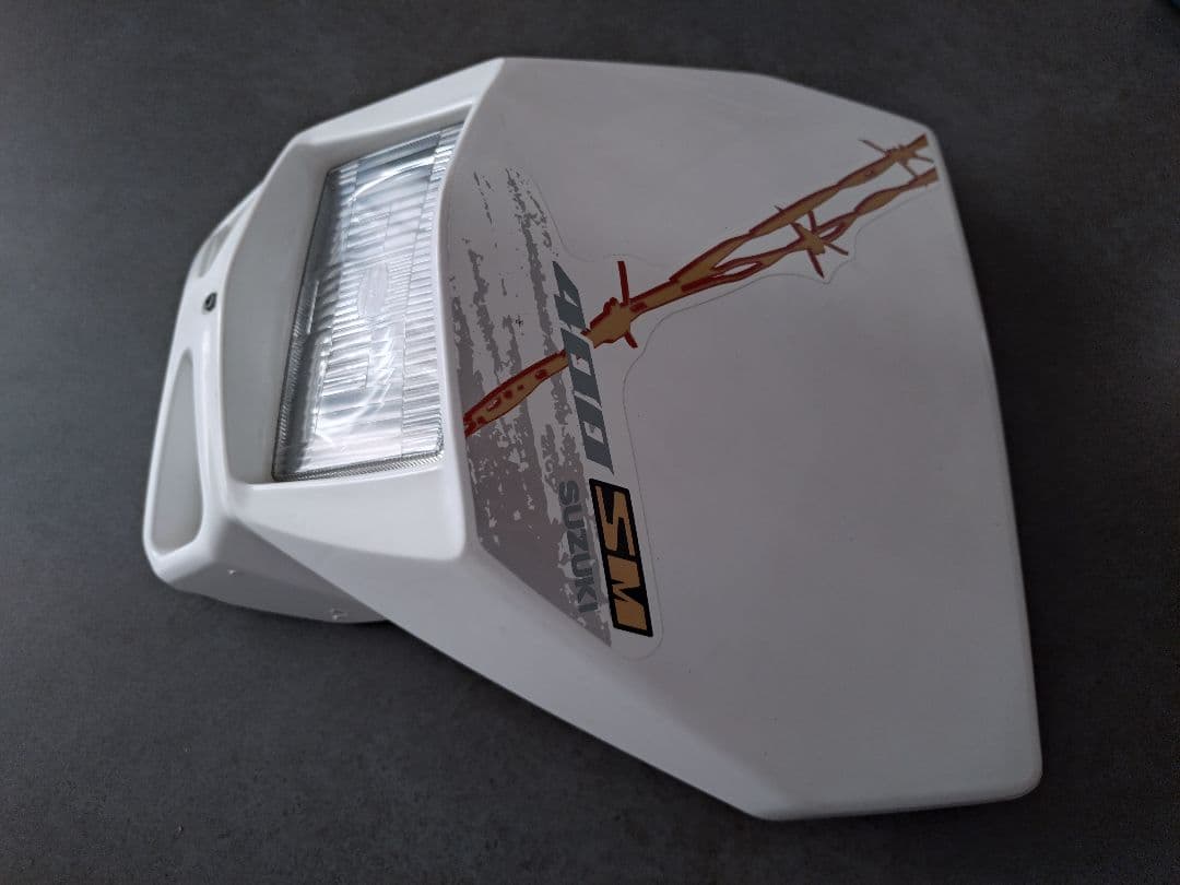 【実動車取外し】DR-Z400SM（2009）ヘッドライトカウル　SUZUKI