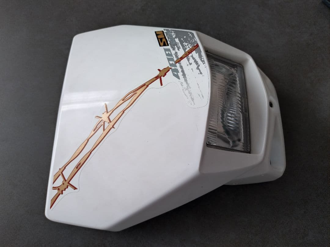 【実動車取外し】DR-Z400SM（2009）ヘッドライトカウル　SUZUKI