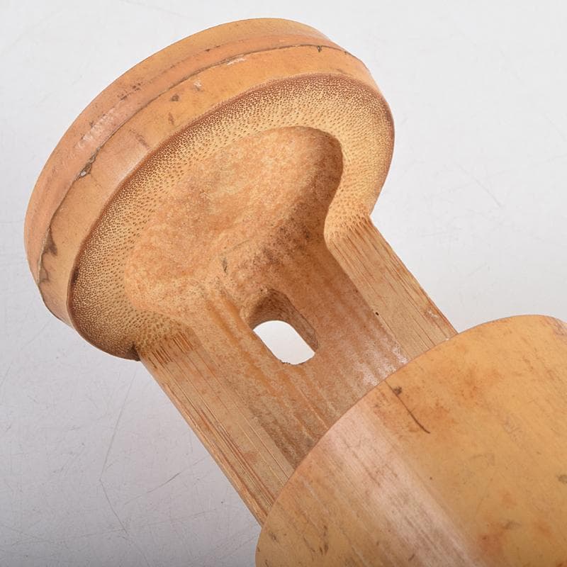 茶道具　竹花入　銘「雲の峰」　紫野　尾関桃林（宗園）極め箱　C　R9465