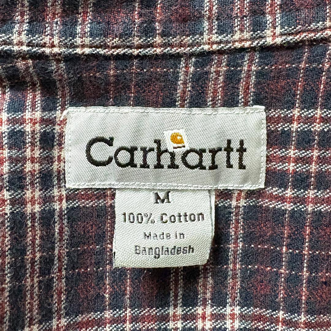 carhartt ダックシャツ ネルライナー M ダークネイビー ネルシャツ