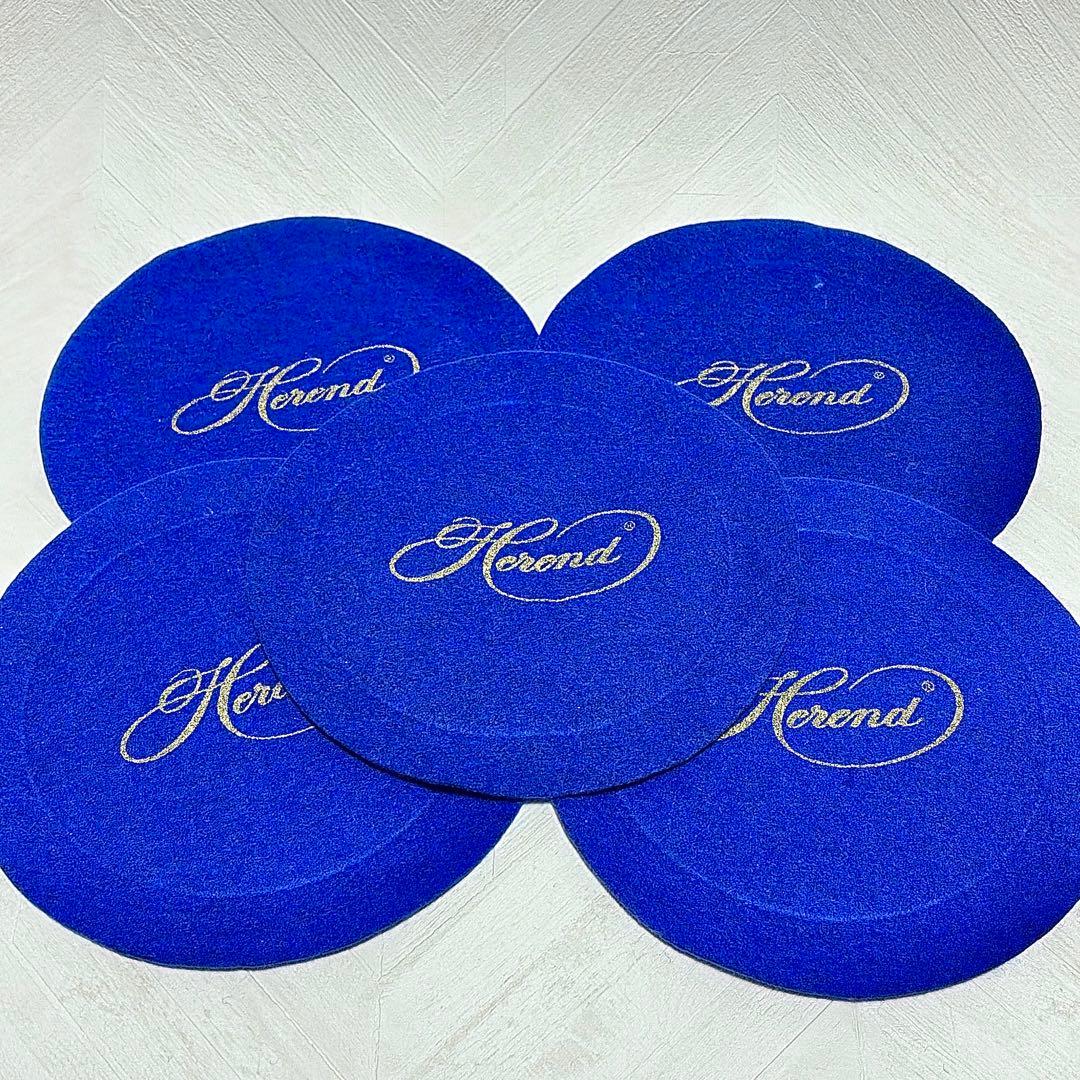 HEREND ヘレンド アポニー・グリーン プレート 25cm 6枚セット