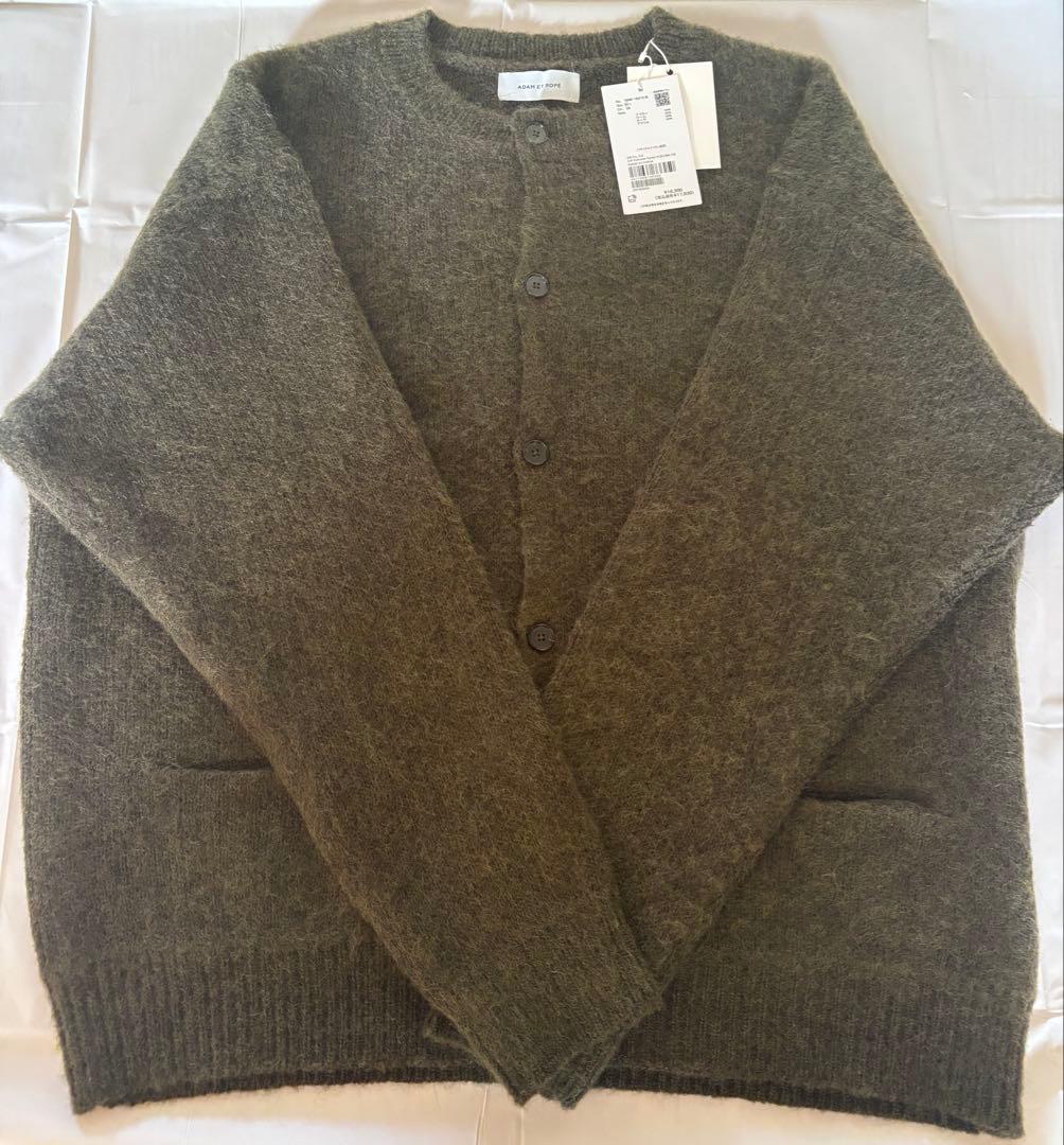 ぽ*ぽ様 ADAM ET ROPÉ モヘアミックス オーバーサイズ カーディガ