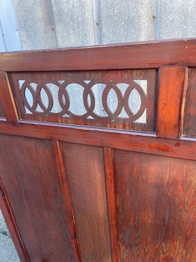 稀少/ビンテージ/古道具/当時物/無垢材/和風/衝立/パーテーション