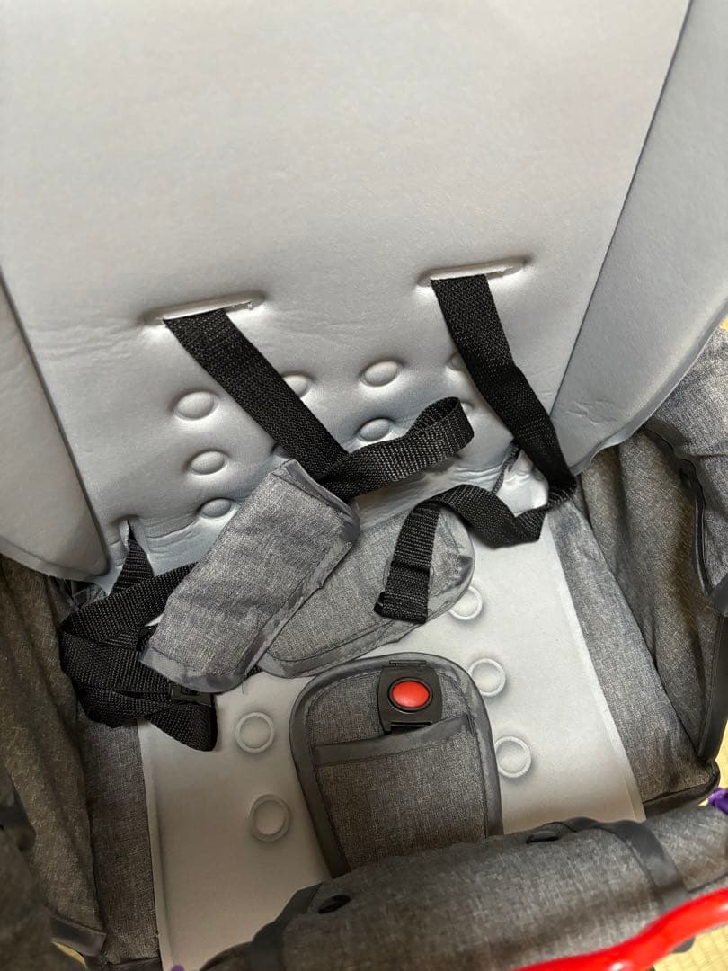 2人乗りベビーカー （レインカバー付き）